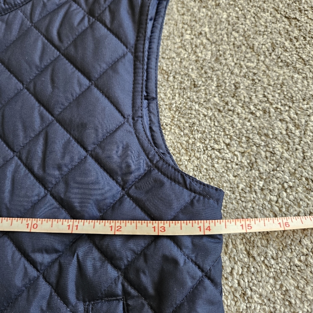 Crewcuts Boys Quilted Zip Front Vest, Xs/ 4-5, Blue - Picture 10 of 13